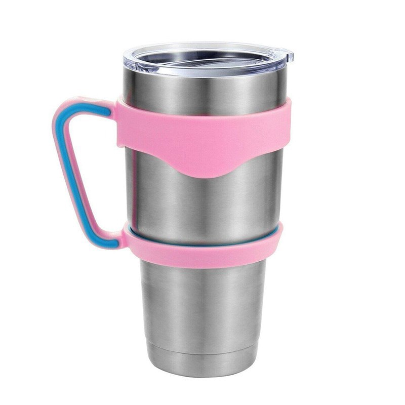 Bærbare vandflaske krus kop håndtag til yeti tumbler rambler kop håndholder 30oz pasform julebryllup favor