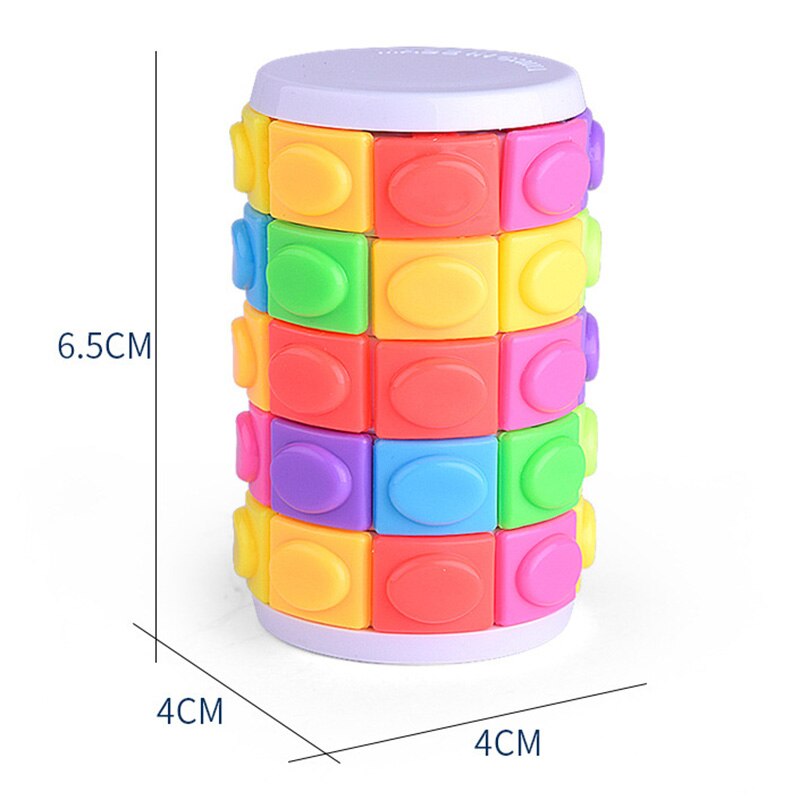 Colorful Magic Tower Puzzle Rotate Slide Puzzle Toy for Kid Adult AN88