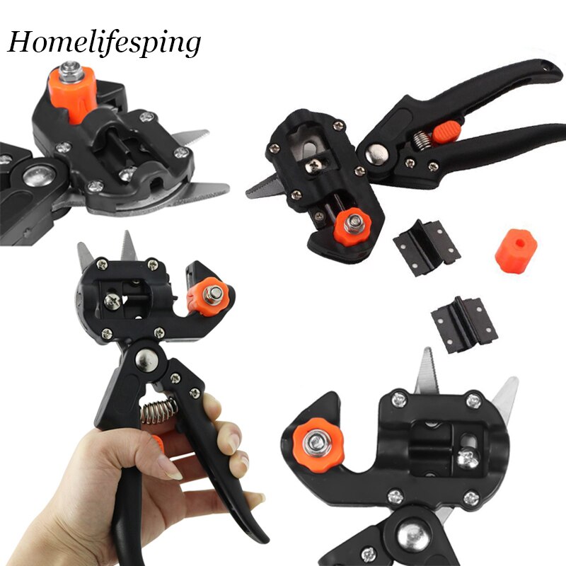 1Set Fruit Tree Pruning Shears Garden Grafting Pruner Chopper Vaccination Cutting Scissors Plant Pruning Tools Trimming Fitting