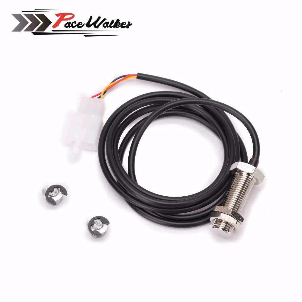 Capteur de compteur de vitesse de moto | Câble de compteur de vitesse de M3, accessoires de odomètre numérique longueur 800mm