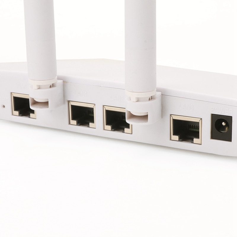 Trådløs router 300 mbps wifi router repeater 4 antenner signalforstærker netværksforlænger til hjemmekontor eu-stik
