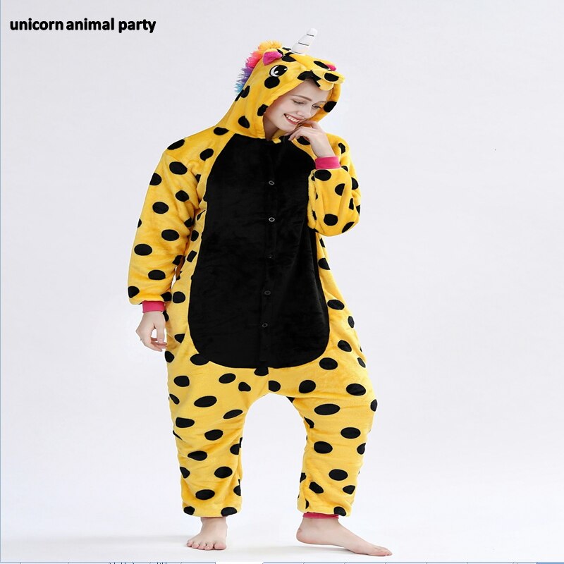 Kigurumi Onesies Cosplay Colored unicorns halloween Christmas Party Pyjamas costumes carnival costume hoodies