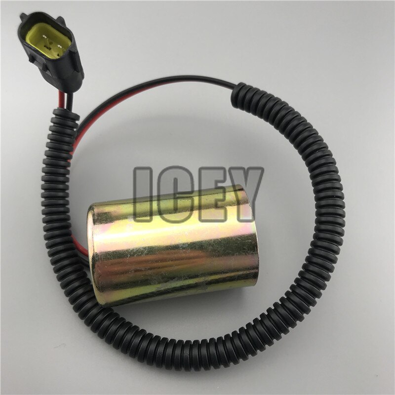Doosan Excavator coil DH60-5 60-7 Rotary solenoid valve pilot safety lock coil DC12V