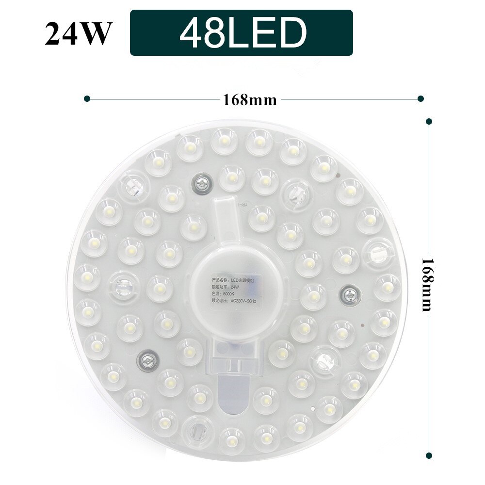 Donwei 12W 18W 24W 36W Lampjes Plaat Gemodificeerde Lichtbron Lamp Indoor Energiebesparende Led verlichting Voor Slaapkamer Woonkamer