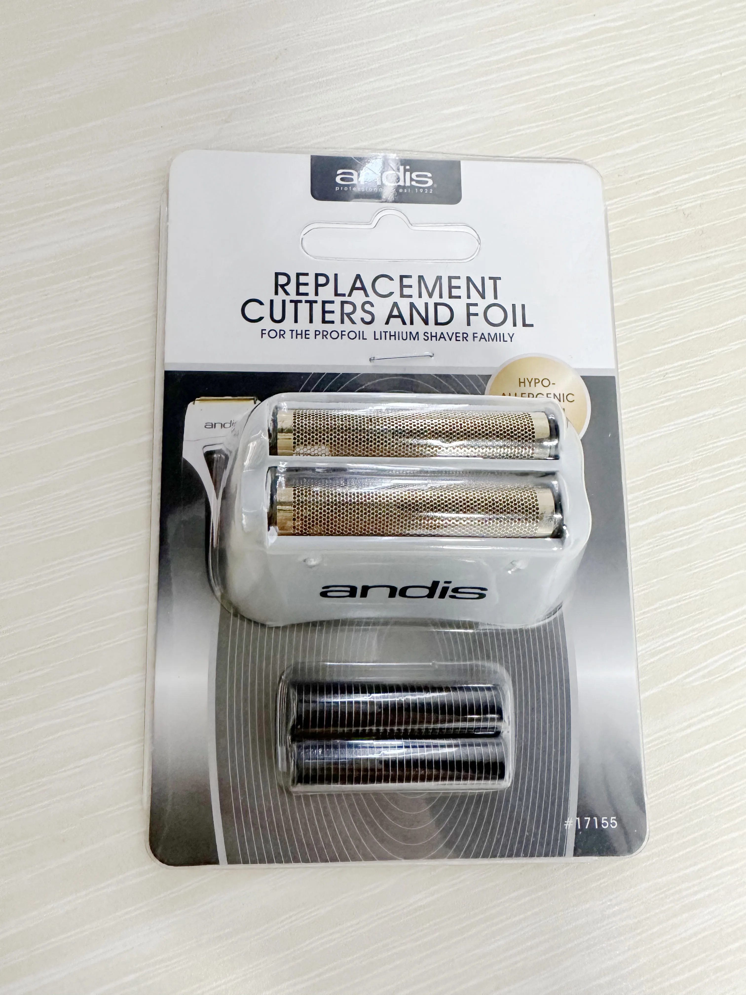 Lámina y cortadores de repuesto para afeitadora Andis Original, para cuchillo de red de repuesto para Afeitadora eléctrica Profoil Lithium Plus 17205/17225