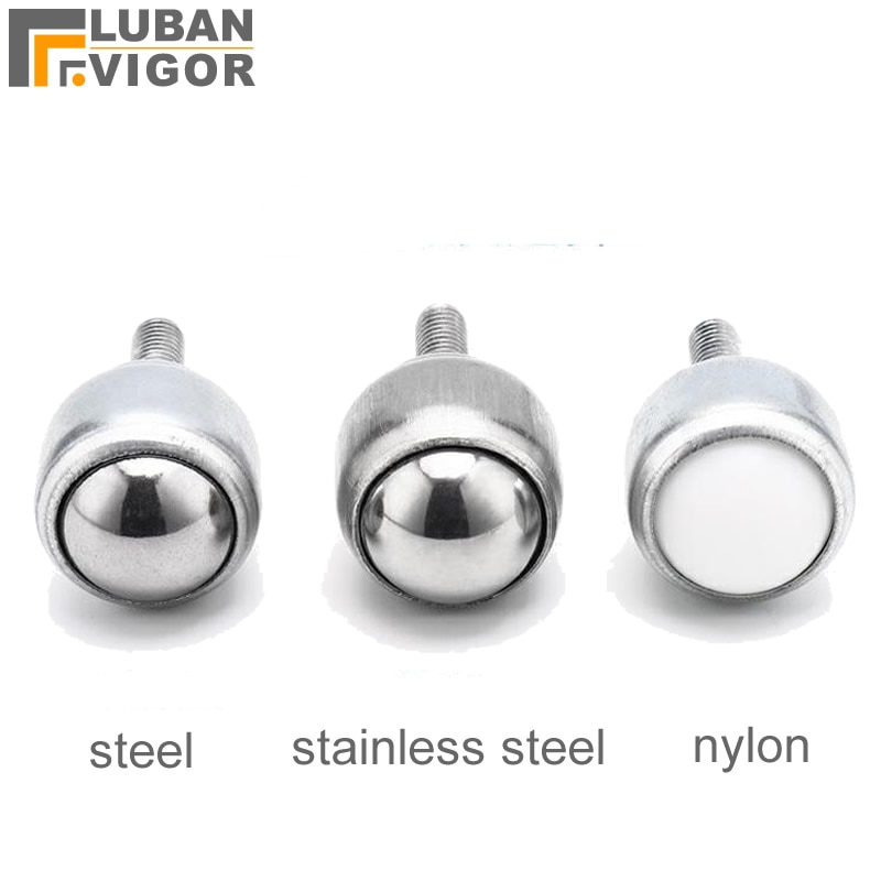 Screw universal bearing / ball / wheel,Carbon steel /stainless steel/Nylon ball,Flexible, high load-bearing, transfer ball