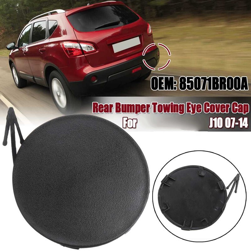 Car Styling Rear Bumper Towing Hook Cover Cap for Nissan Qashqai Dualis J10 2007 85071-JE20A