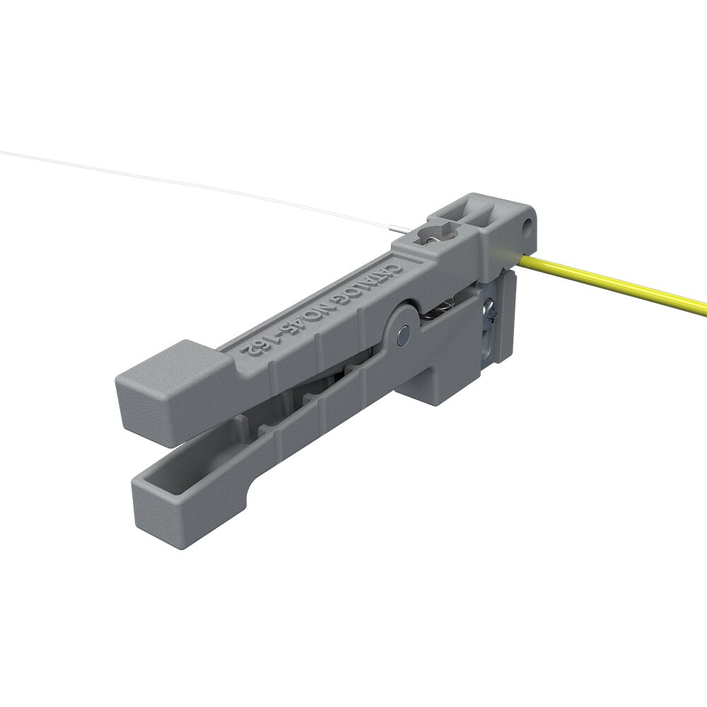 TAWAA 45-162 Coax Cable Stripper Strips Round Cable Jackets up to 3.2mm in Diameter. 3 Straight Edge Blade+1Arc Edge Blade