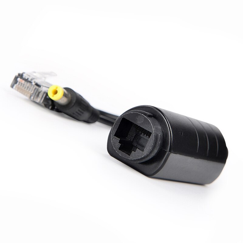 Waterdichte  fs5712b 10/100m ingang 48v dc  /0.35a,  uitgang 12v/1a 1500v hoogspanningsisolatie poe splitter