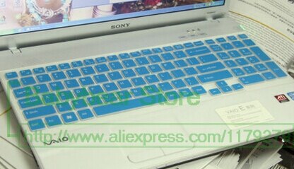 15 Inch 15.5 ''Silicone Keyboard Cover Protector Voor Sony Eb Serie Ee Cb El Eh Se F219 F24 E15 s15 E17 Serie Met Nummer Zone