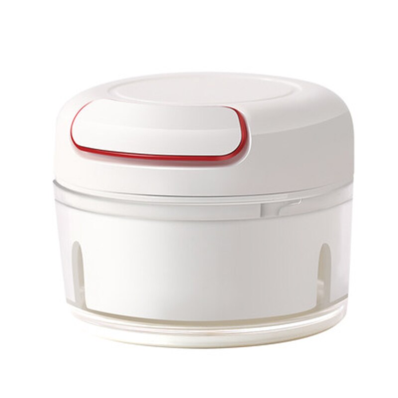 Hvidløgsskærer løghakker manuel hakkemaskine knuser hjemmefoodprocessor kødkværn babykosttilskudsmaskine køkkenudstyr: -hakkerknuser