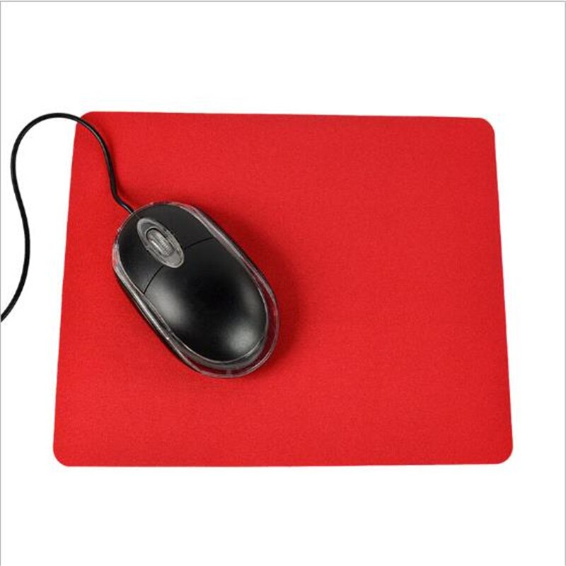 8 kleuren Anti-Slip Rubber Muismat Kantoor Computer Bureau Mat Laptop Kussen Muismat Gaming Muismat