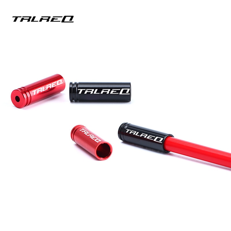 10 stk aluminiumslegering mtb vejcykel bremse kabel endehætte farverige skift kabel cykel derailleur skifter / bremsekabel ende tip hætter