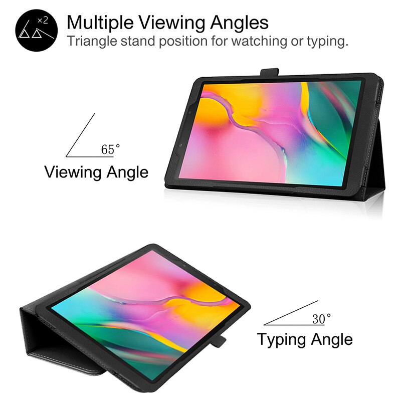 Odwróć PU skórzane etui do Samsung Galaxy Tab A7 10.4 cal 2020 pokrywa dla Samsung Galaxy Tab A7 SM-T500 SM-T505 T507 Tablet Case