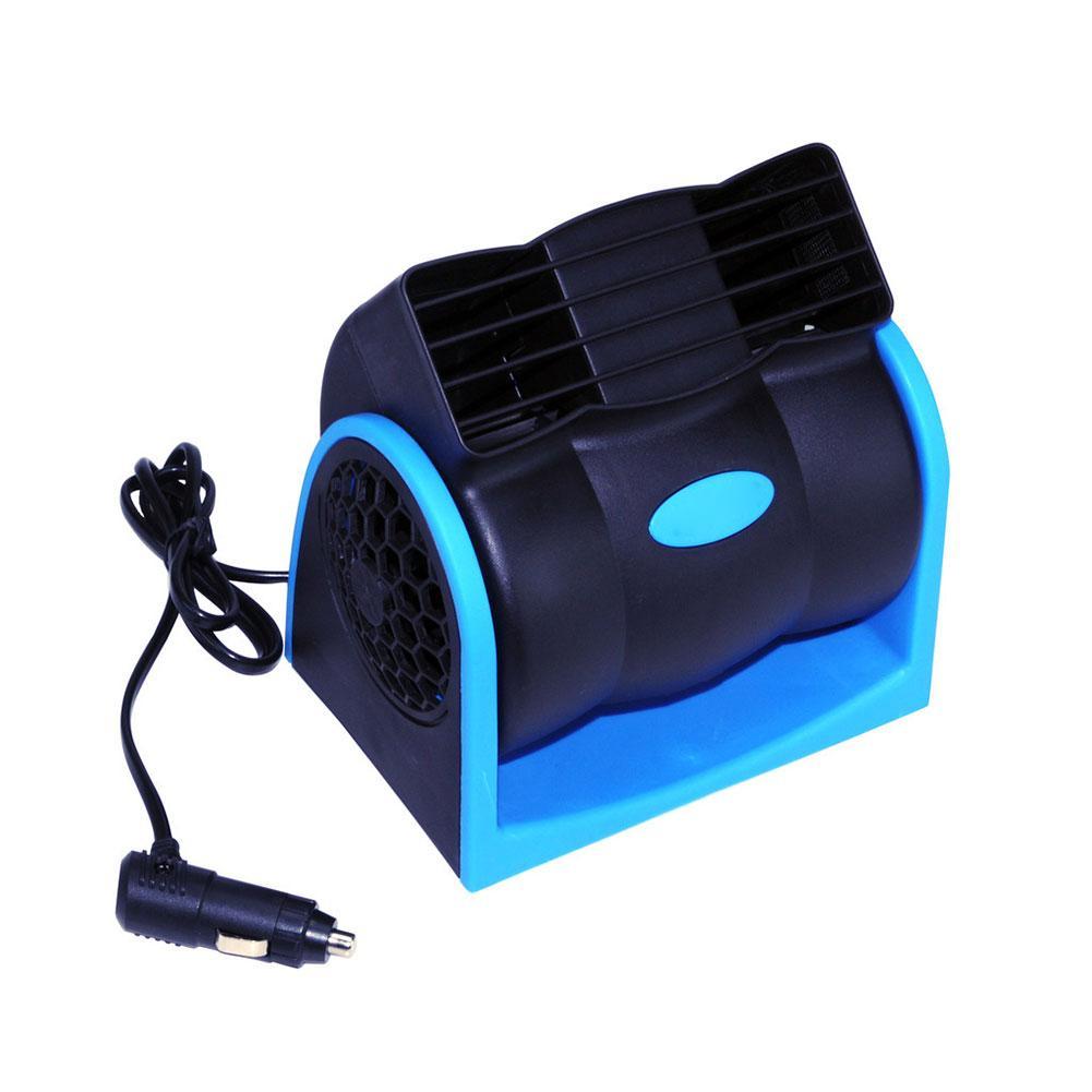 12V/24V mini elektryczny samochód wentylator niski poziom hałasu lato klimatyzator samochodowy 360 stopni obrotowy wentylator samochodowy układ chłodzenia samochodu