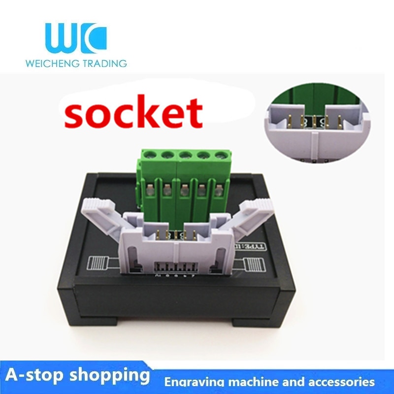 IDC10-ZA relay terminal PLC transfer terminal wiring board transfer board horns relay terminal station acquisition card