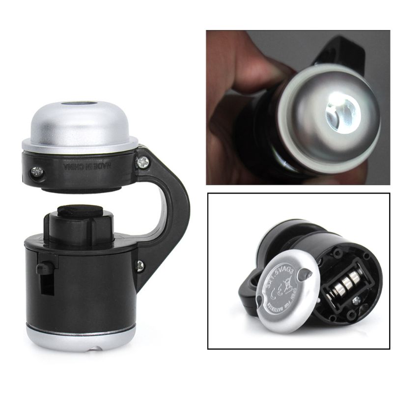 1pc Universal- 30X Optische Zoomen praktisch Mikroskop LED Clip Mikro Objektiv Teleskop Lupe