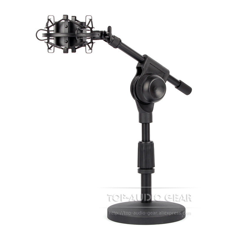 Soporte de escritorio de sobremesa para micrófono, soporte de suspensión para Focusrite Scarlett Studio CM 25 CM25 2i2, Clip a prueba de golpes para micrófono