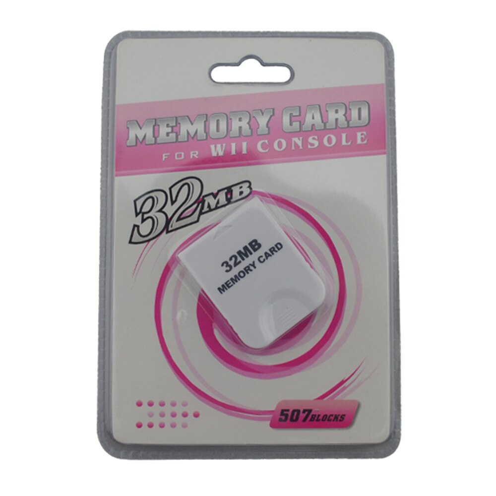 xunbeifang for Wii 32MB Memory Storage Card Saver For Wii For GameCube For N-GC Xmas
