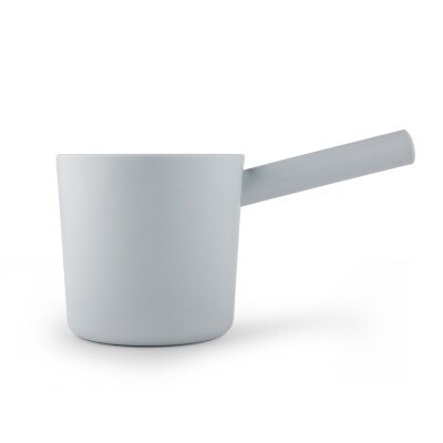 KitchenAce-cucharón de agua de PP para cocina, baño, cuchara para agua, escurridor, cuchara de agua, utensilios y herramientas para el hogar, 1 ud.: Gris