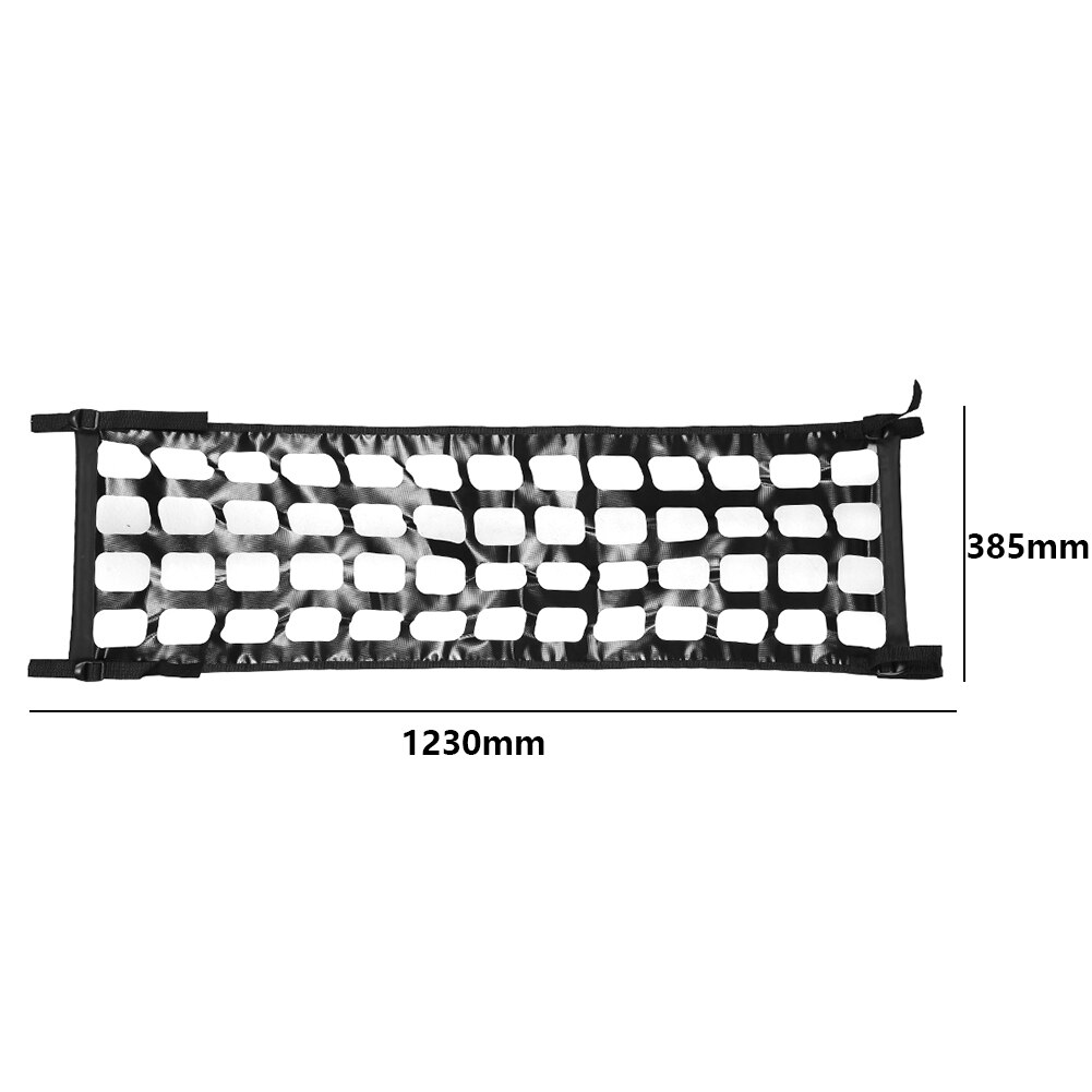 1230x385mm Durable Practical Multi-functional Universal Tailgate Net for Compact Mid Size Pickup Truck 48x15 inch