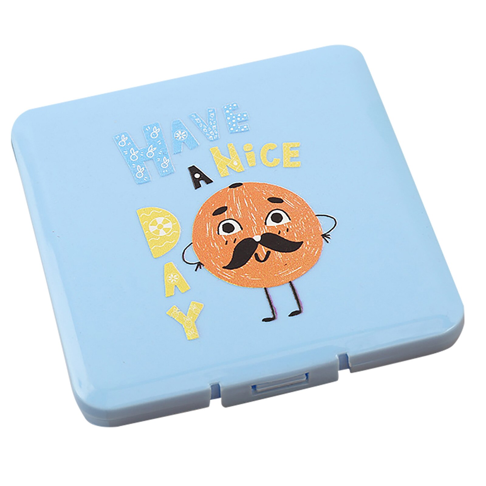 Gezichtsmasker Storage Case Leuke Portable Cartoon Gezichtsmasker Opbergtas Vervuiling Preventie Niet Inclusief Gezichtsmasker Make