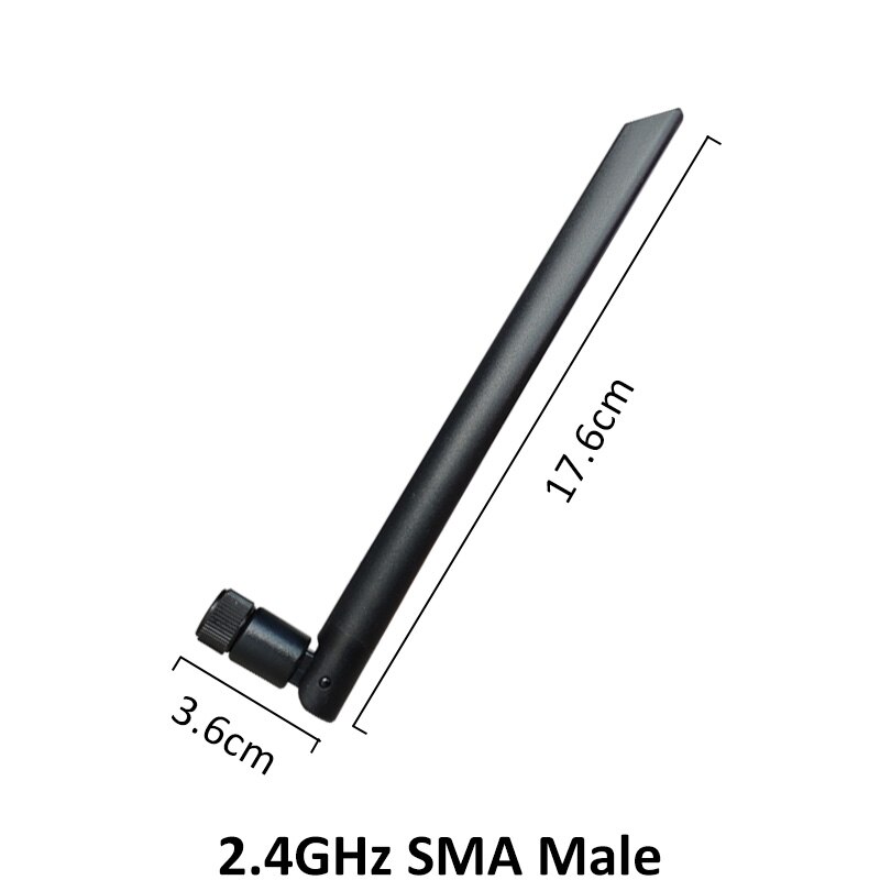 2.4Ghz antenna wifi 5dbi SMA male 2.4G antena wifi antenne Zigbee Small Size aerial + PCI U.FL IPX to RP-SMA Pigtail Cable