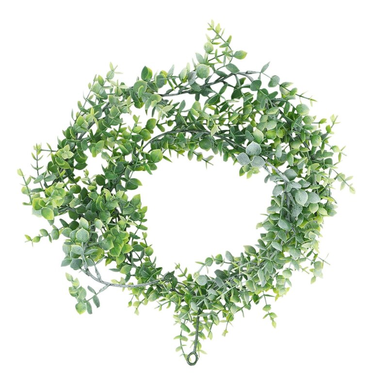 ! 4 Pack Kunstmatige Eucalyptus Guirlande Greenery Eucalyptus Wijnstokken Faux Zilveren Dollar Eucalyptus Bladeren Voor Tafel Deuropening