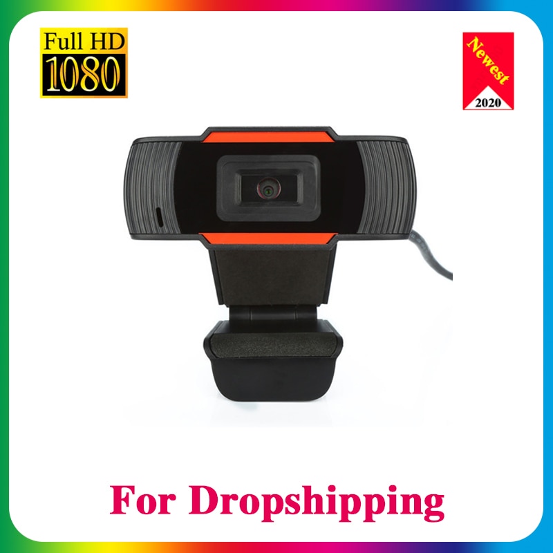 Mini Webcams USB 1080P Webcam de jeu Hd 1080P caméra Web pour ordinateur avec Microphone pour PC Gamer caméra Web complète