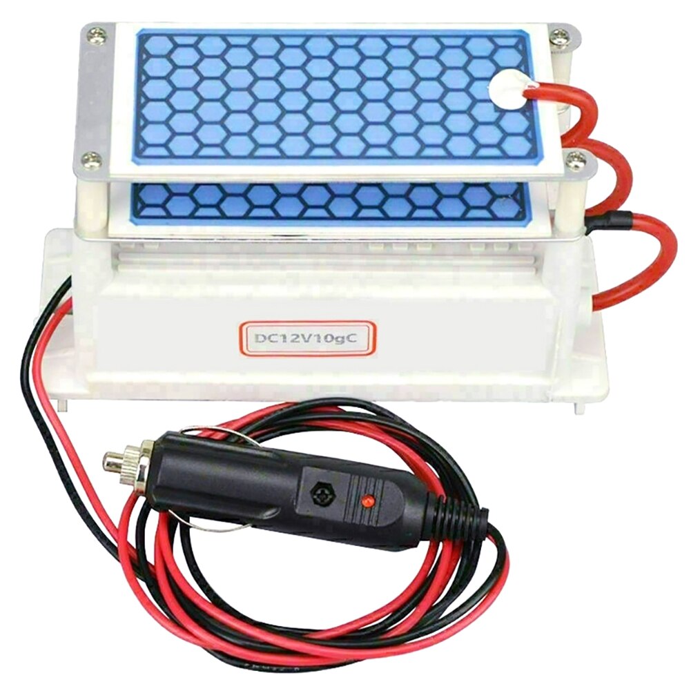 Universal Ozone Generator DC12V 10g Car 10000mg Air Purifier Freshener Deodorant For Car Accessories Odor Removal Equipment
