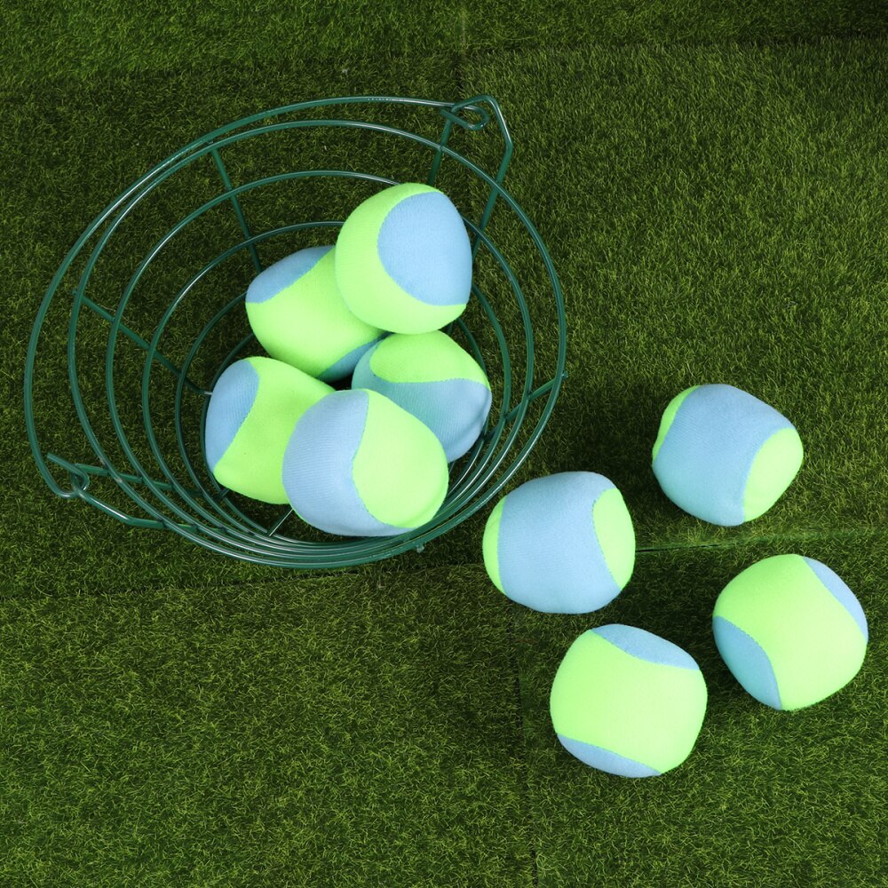 1pc golfbolde kurve nyttige holdbare, praktiske, praktiske metalholdere, der bærer kurv til udendørs hjem
