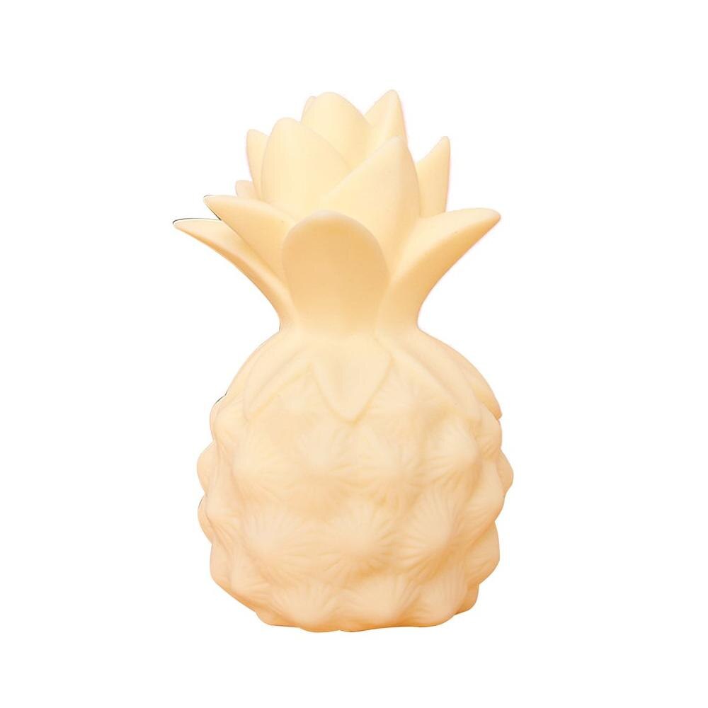 LED Nachtlicht Mädchen Herz Zimmer Ananas Ornamente Kreative Nacht Fütterung Milch Gel Nacht Lampe Professionelle: Gelb