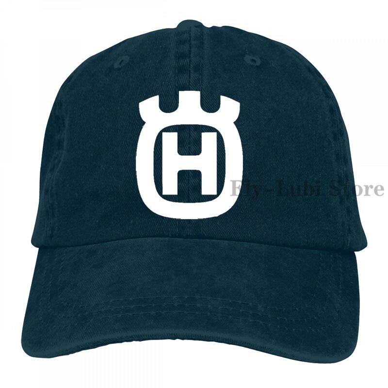 Husqvana Baseball cap men women Trucker Hats adjustable cap: 2-Navy