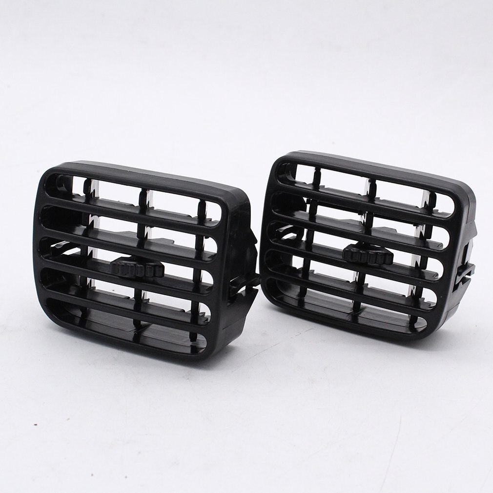 Grille de Ventilation de sortie d'air panneau Central gauche droite noir pour Renault Clio Ii 98-01 2 pièces de voiture Modification de voiture Durable