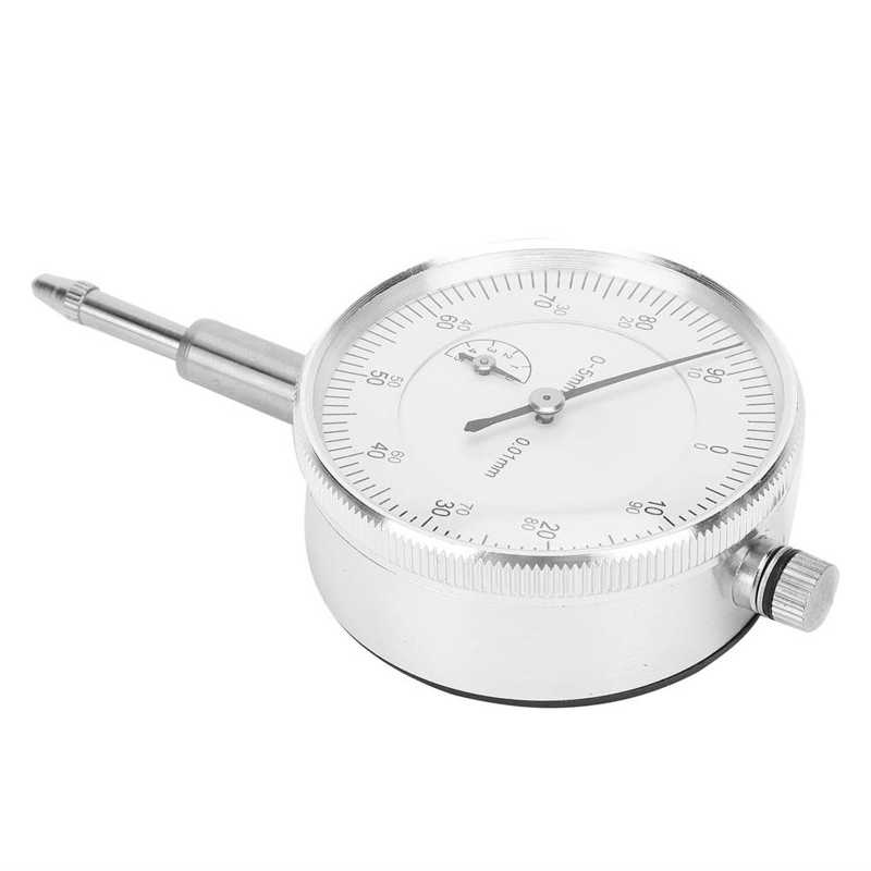 0-5mm Dial Test Indicator High Accuracy 0.01mm Dial Indicator Gauge Manual Industrial Measuring Tools