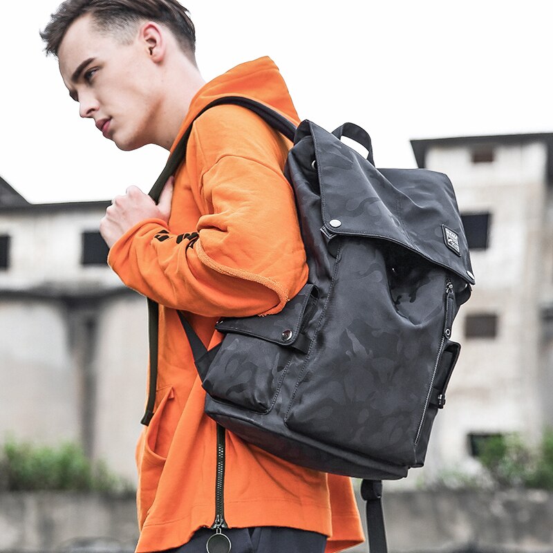 Tangcool Männer Rucksack Für 15,6 zoll Laptop USB Rucksack Große Kapazität Stundet Rucksack Wasser Abweisend Rucksack