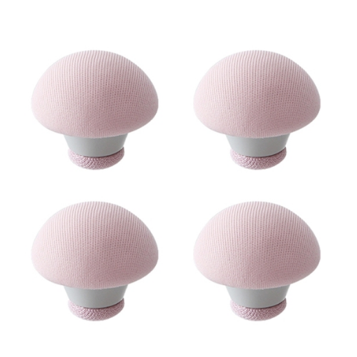 4Pcs Quilt Cover Gripper Bedding Comforter Duvet Bag Holder Clips Clamp Fastener Kit Sheet Blanket Holder Set: 4pcs-Pink