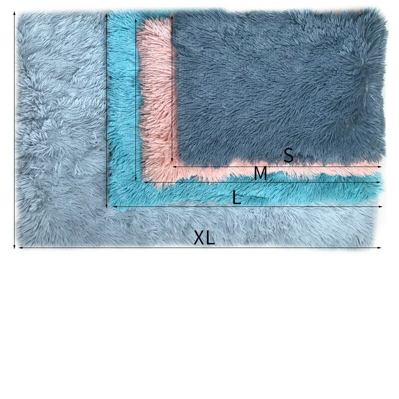 Coussin Long en peluche pour animaux de compagnie, couverture polaire douce pour chat, chiot, Chihuahua, tapis de canapé pour petits et grands chiens