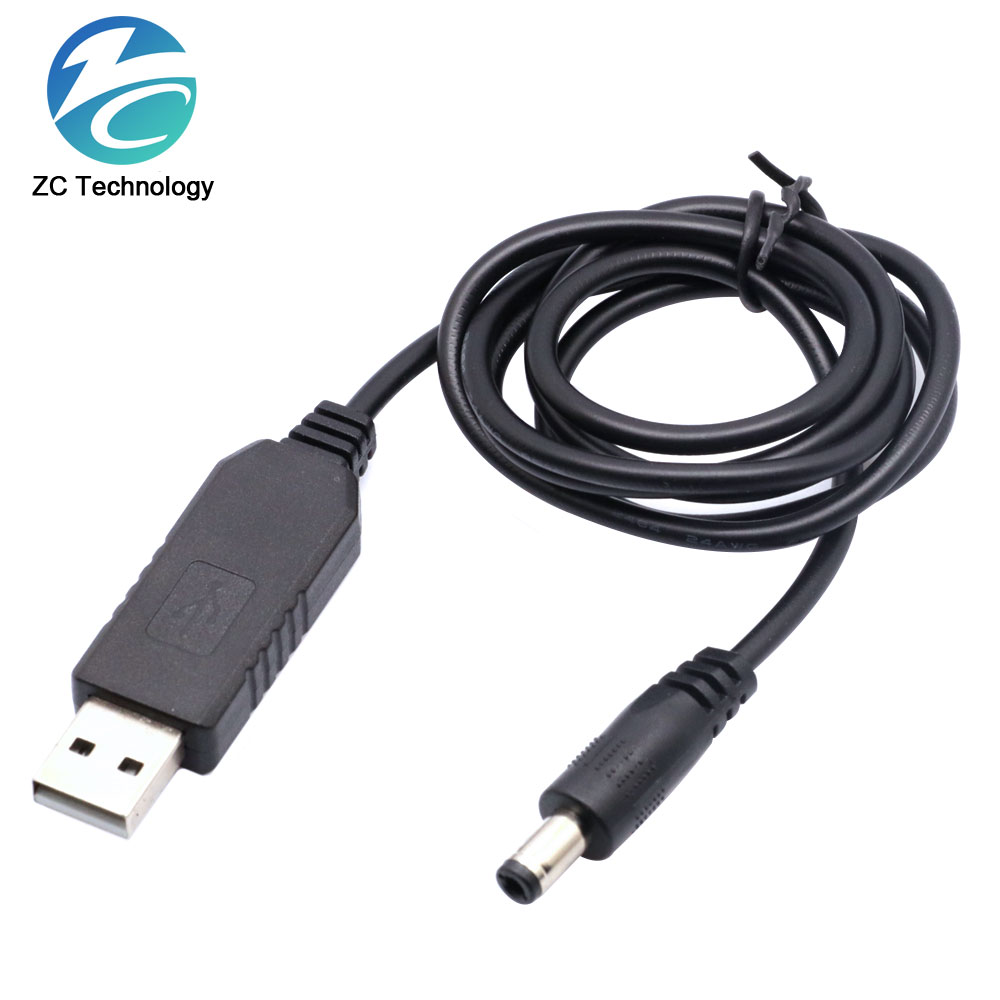 Usb Power Boost Lijn Dc 5V Naar Dc 9V/12V Step Up Module Usb Converter Adapter kabel 2.1X5.5Mm Plug Voor Arduino Wifi