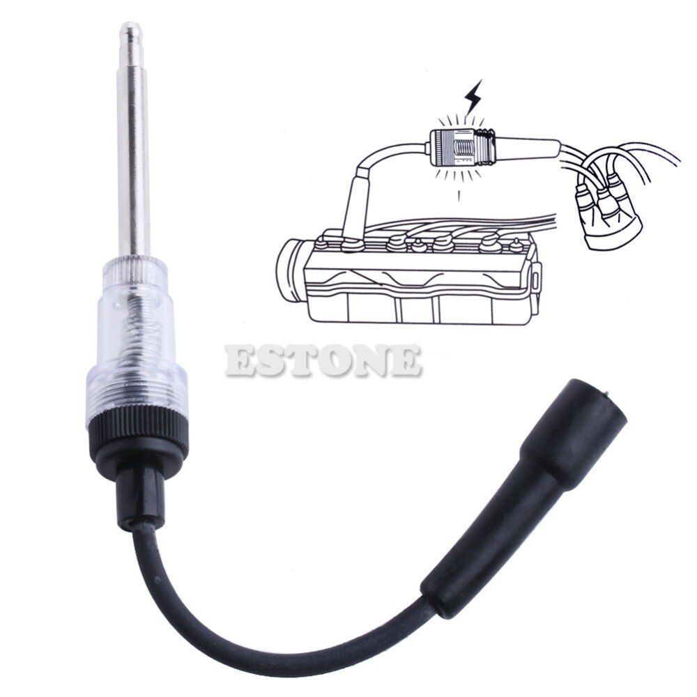 Spark Plug Tester Ignition System Coil Engine In Line Auto Diagnostic Test Tool