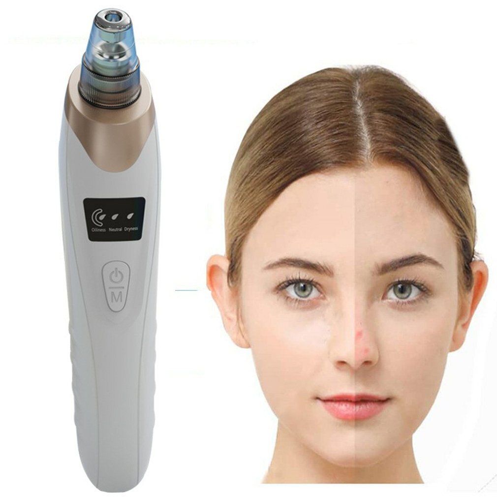 HZ9 Blackhead Aspirator Electric Pore Cleaner Blackhead Vacuum Cleaner Nose Facial Cleaner Blackhead Remover