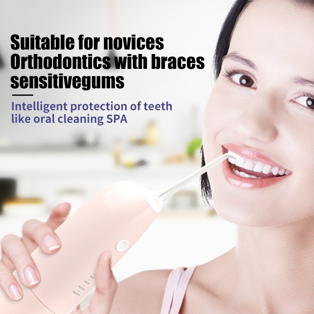 Y-kelin electric flushing device orthodontic special water flossing portable automatic household oral dental cleaning