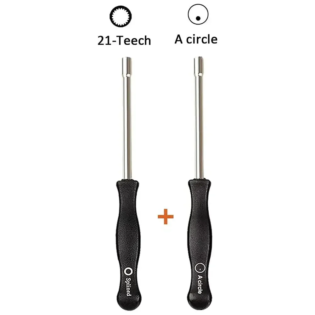 Ferramenta profissional de ajuste do carburador, chave de fenda, ranhurado, um círculo, carb, ferramenta manual, 21 dentes, 2pcs
