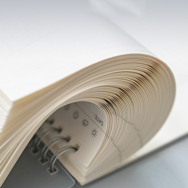 A4/B5 Cornell Mind Map Grid Notebook Student Coil Book Daily Weekly Monthly Planner School Office Supplies Stationery With Ruler