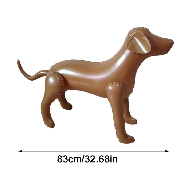 Inflatable Dog Party Decoration Ornaments Model Kids Performance Props Child Toy F3ME