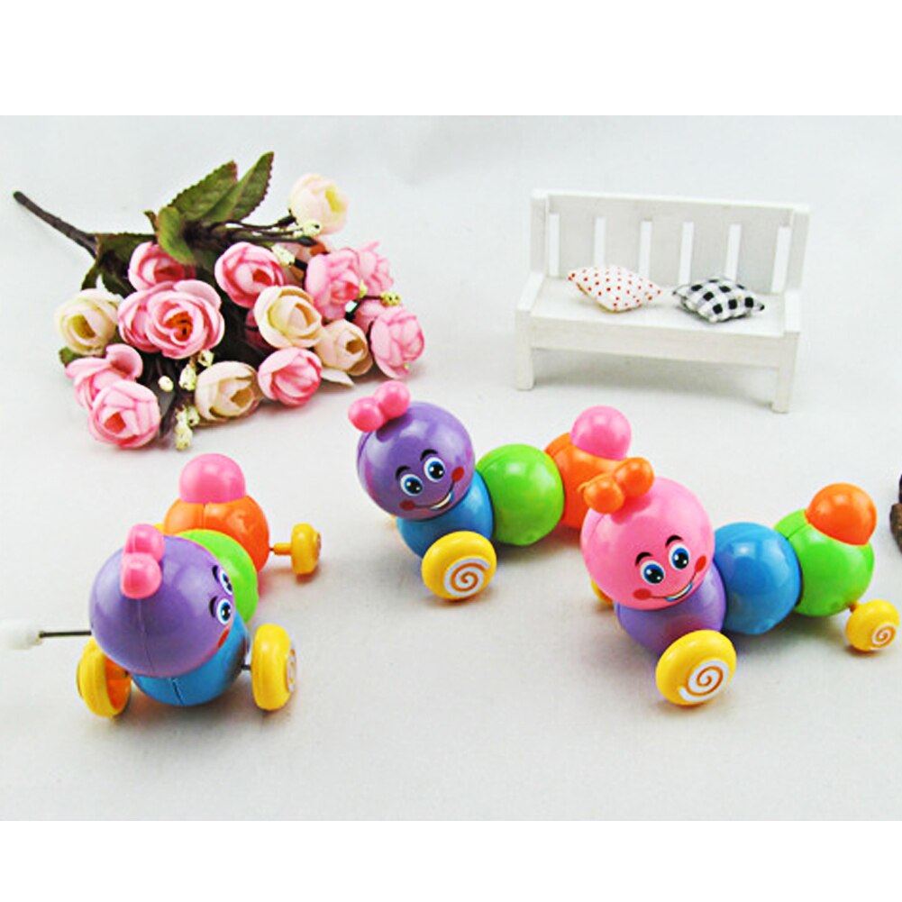 Kids Colorful Wind-up Toys Baby Funny Kids Toys Spring Clockwork Toy Mini Pull Back Bug Baby Developmental Educational Toys