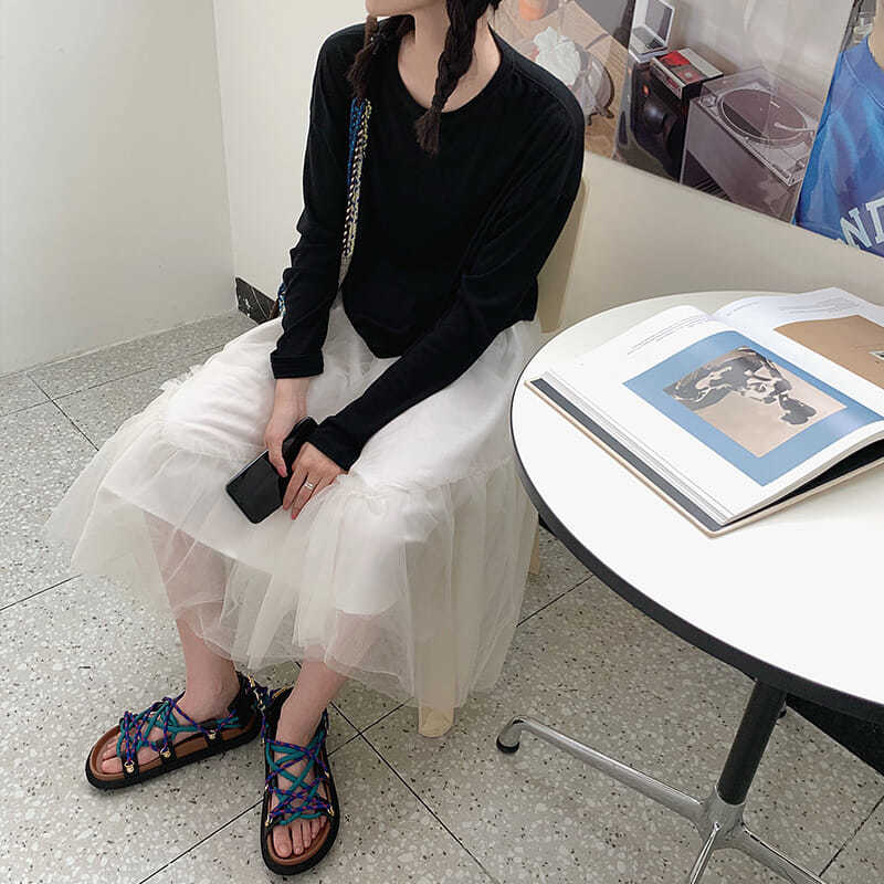 Sandalias romanas de estilo gladiador para mujer, zapatos de playa con cuerda trenzada, Punta abierta, antideslizantes,