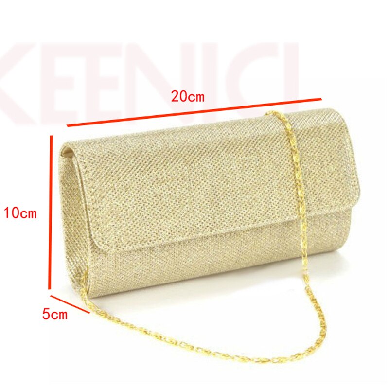 KEENICI Frauen Satin Strass Abend Kupplung Tasche Damen Tag Kupplung Geldbörse Kette Handtasche Hochzeit Tasche Schulter Taschen Bolsos