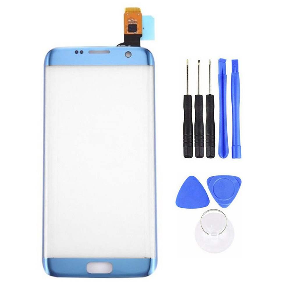 Vervanging S7 Edge Display Front Touch Screen Digitizer Onderdelen Voor Samsung Galaxy S7 Rand G935 Display S7 Edge Телефон Сенсорный: Blauw