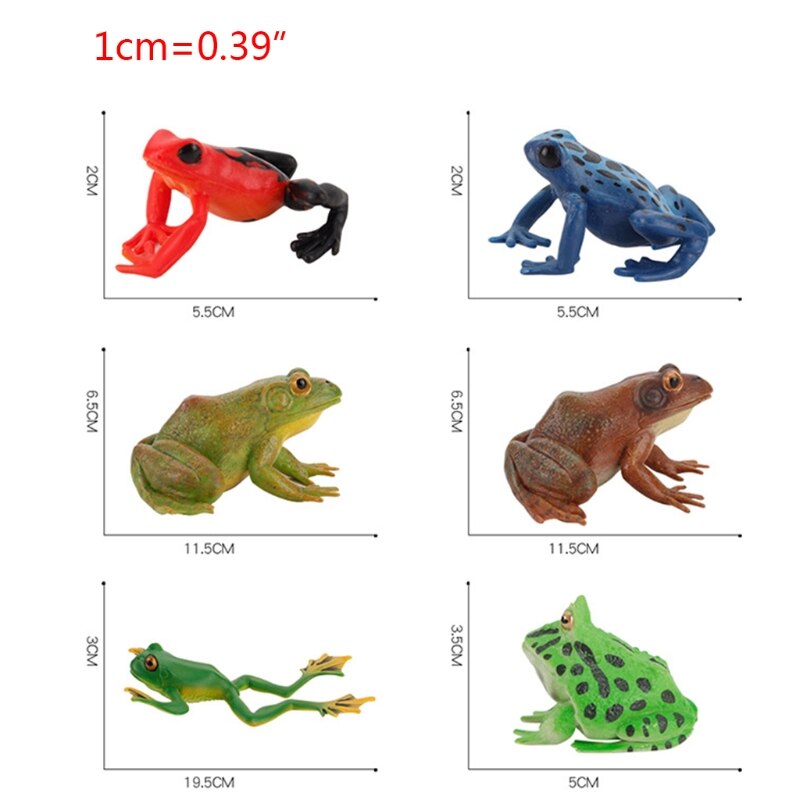 N84E Funny Plastic Made Realistic Frog Trick Scary Accessories Party Favor Supplies Kids Relieve Boredom